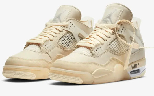 Air Jordan 4 Retro Off‑White – “Sail”