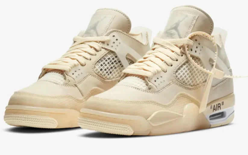 Air Jordan 4 Retro Off‑White – “Sail”