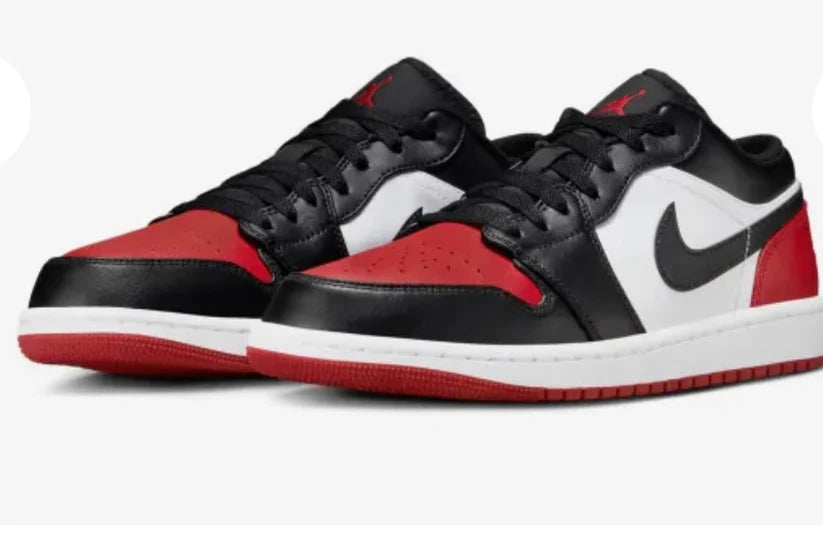Nike Air Jordan 1 Low – “Bred Toe 2.0”